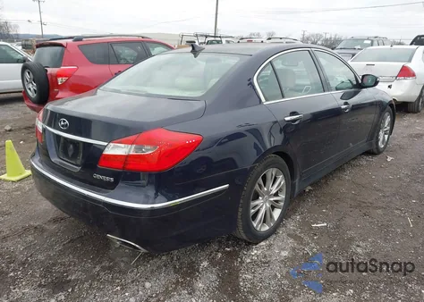 2012 Hyundai Genesis 3.8 z USA, uszkodzony, nr VIN KMHGC4DD9CU169971
